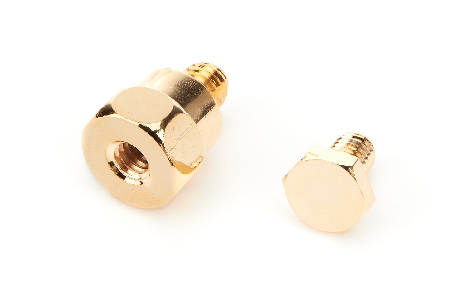 QUICKCAR RACING PRODUCTSBattery Terminals Side Mount Gold Bolt (Pair)