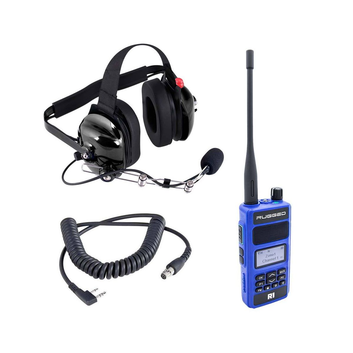 RUGGED RADIOSRadio Kit Crew Chief Spotter R1 UHF/VHF