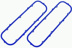 RACING POWER CO-PACKAGEDBlue Rubber BB Chevy Valve Cover Gaskets Pair