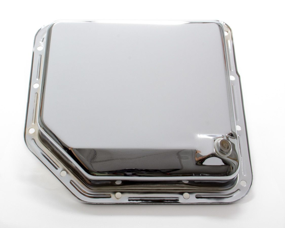 RACING POWER CO-PACKAGEDTH350 Trans Pan Chrome Steel Plain