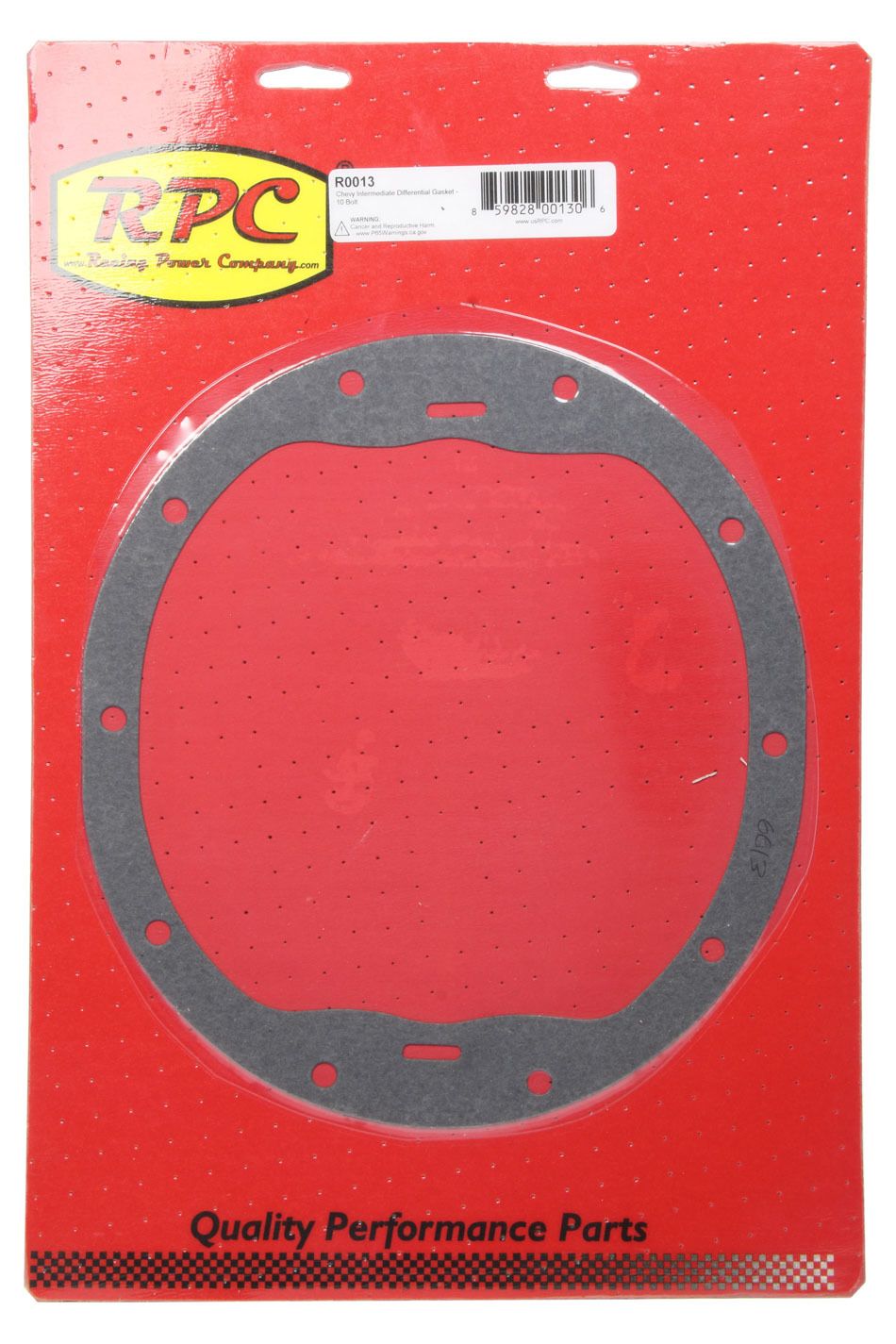 RACING POWER CO-PACKAGEDChevy Intermediate Diff Cover Gasket 10 Bolt