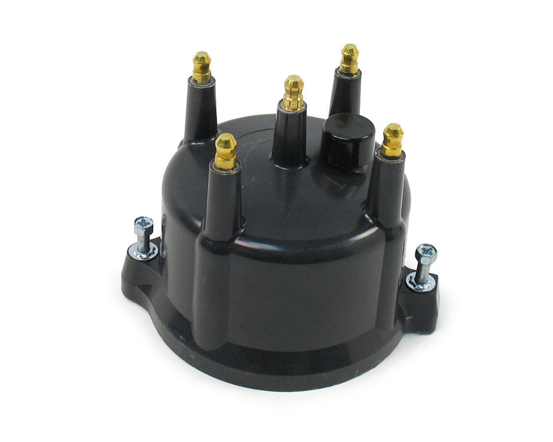 PERTRONIX IGNITIONDistributor Cap - 4-Cyl. Billet Black