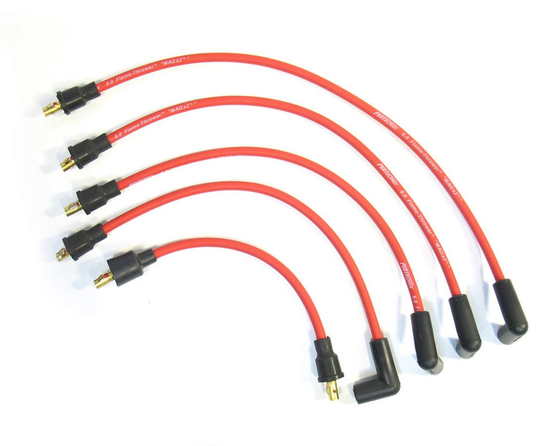 PERTRONIX IGNITION8mm Spark Plug Wire Set Austin/MG 4-Cylinder Red