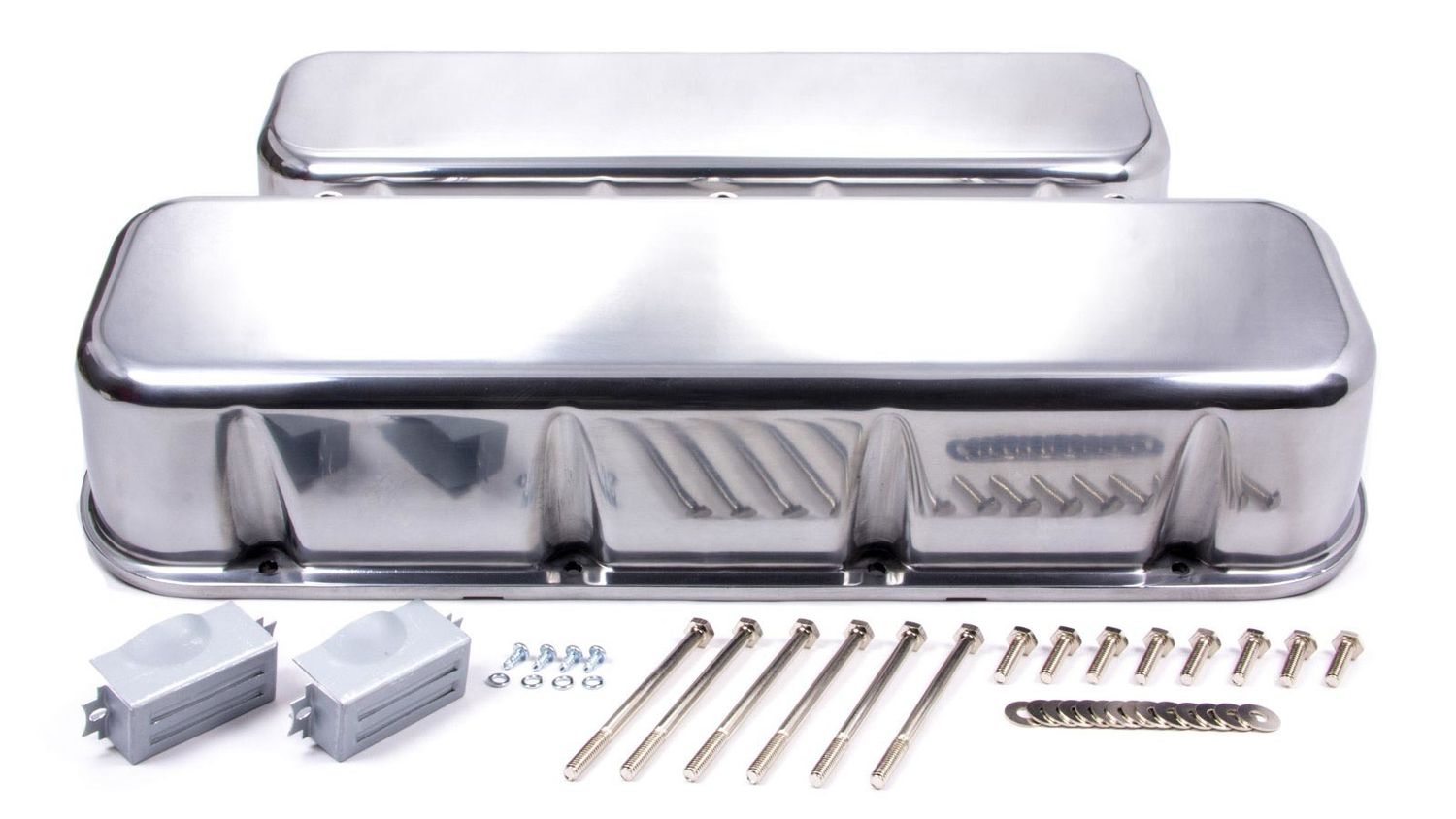 RACING POWER CO-PACKAGEDBBC Alum Tall V/C Plain Polished