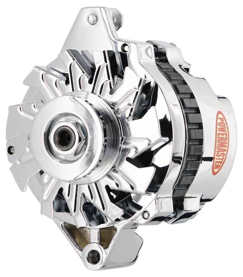 POWERMASTERCS130 GM 140amp Chrome Alternator
