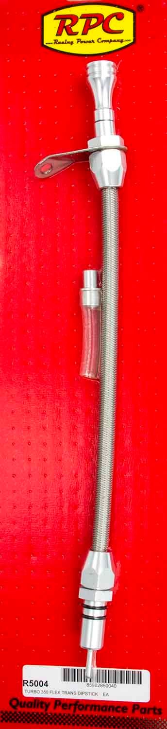 RACING POWER CO-PACKAGEDFlexible Trans Dipstick GM TH350 B/H Mount