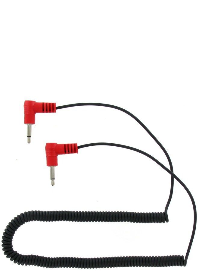 RACING ELECTRONICSAdapter Cable 1/8in Male 1/8in Male Coiled