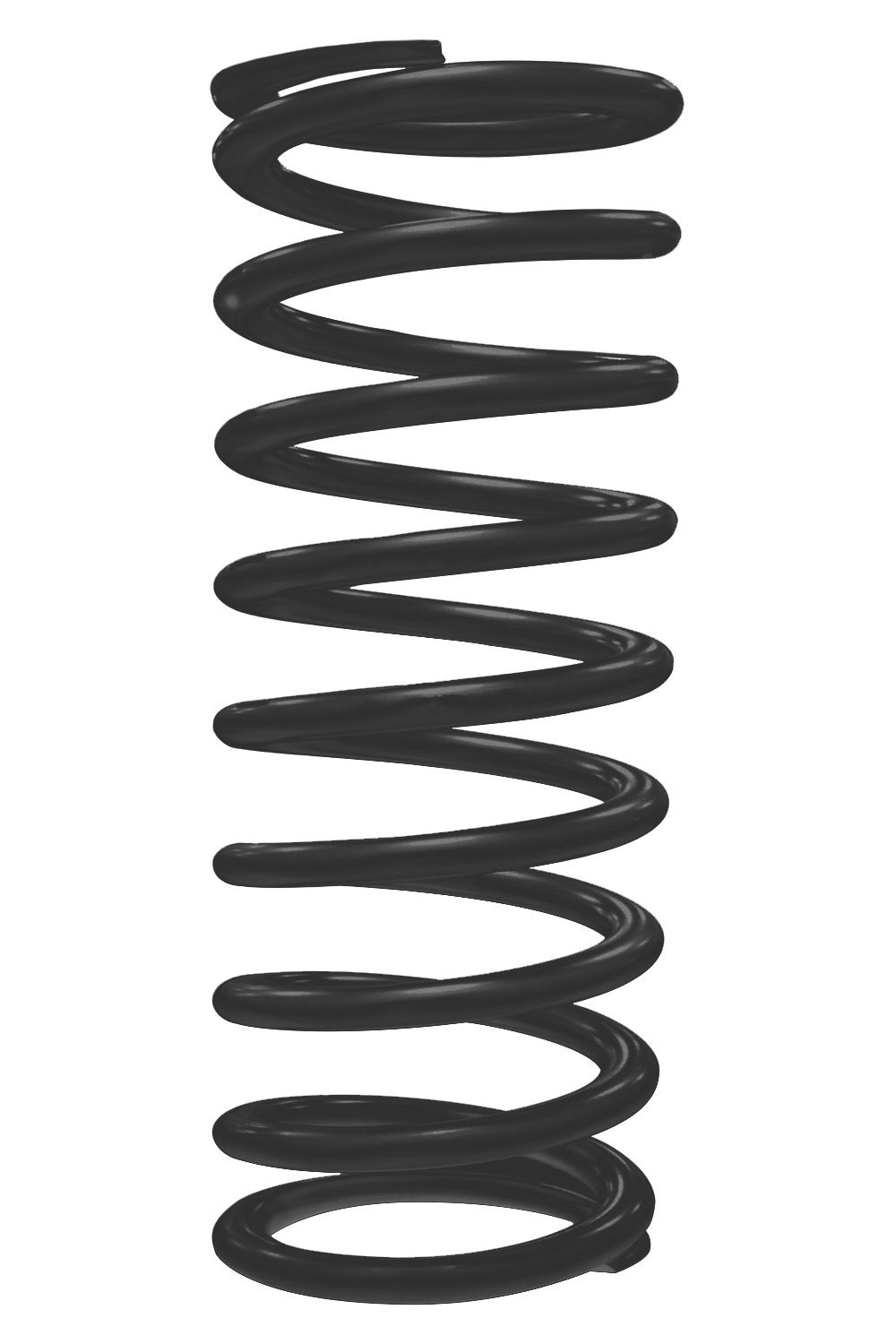 QA1Coil Spring 2.5in ID x 12in Black