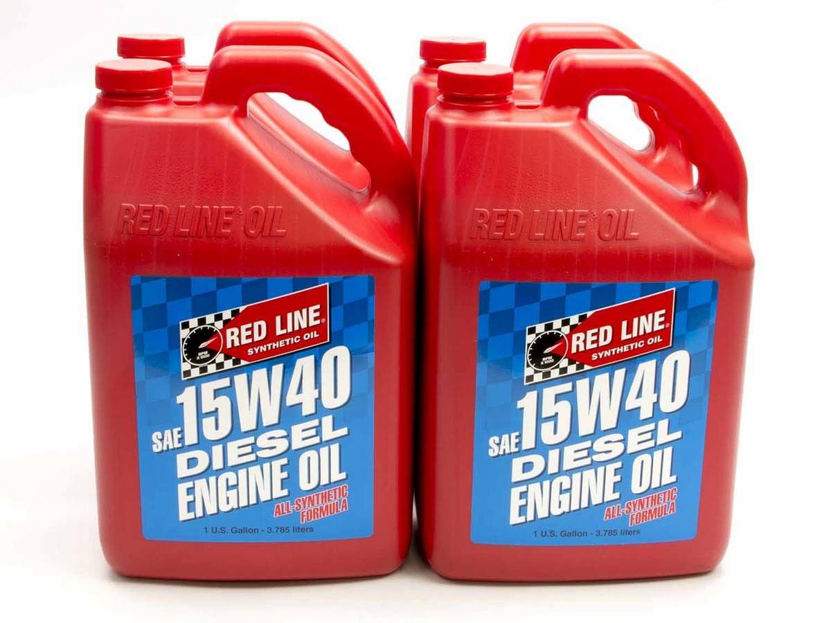 REDLINE OIL15W40 Diesel Oil Case/4- Gal