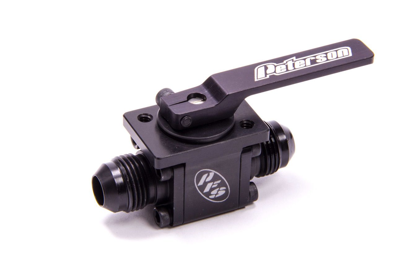 PETERSON FLUIDPanel Mount Ball Valve -8 Male Fittings