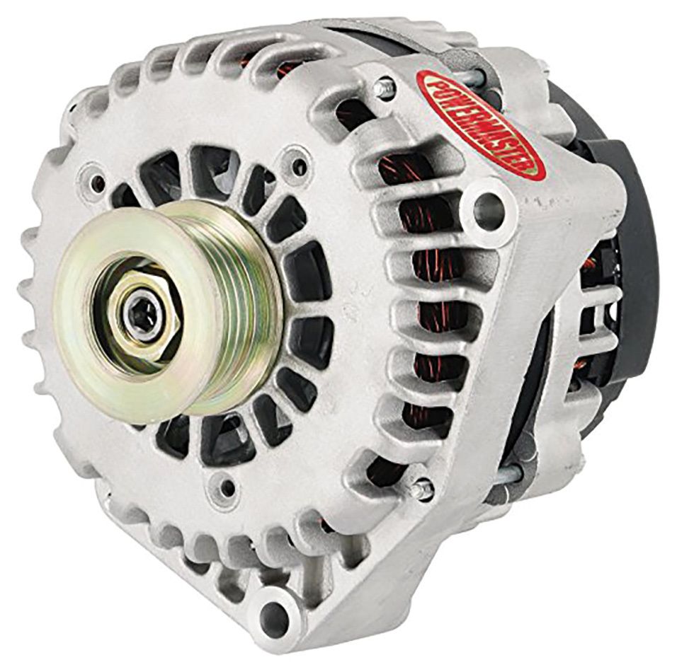 POWERMASTER200amp Alternator Ford 6G Style Natural Finish