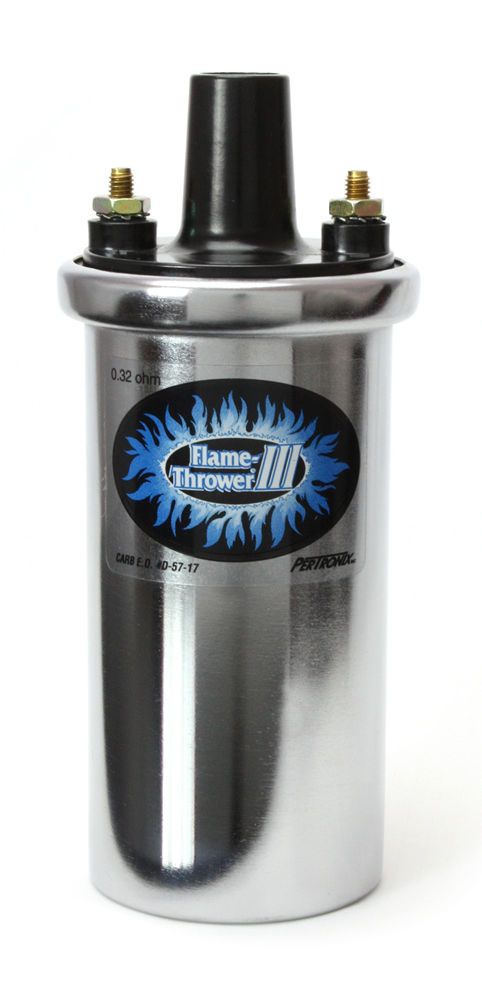 PERTRONIX IGNITIONFlame-Thrower III Coil - Chrome - Oil Filled