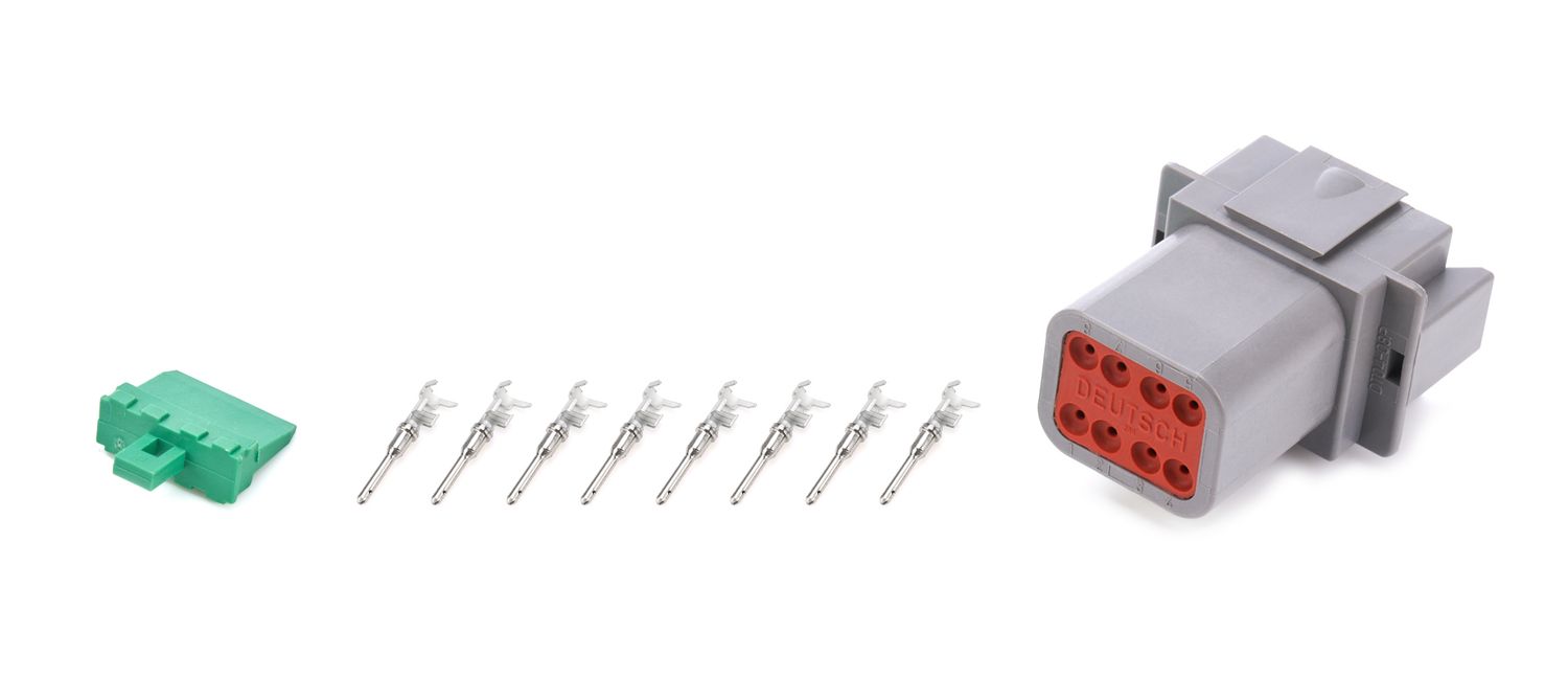 QUICKCAR RACING PRODUCTSPlug Deutsch 8 Pin Receptacle