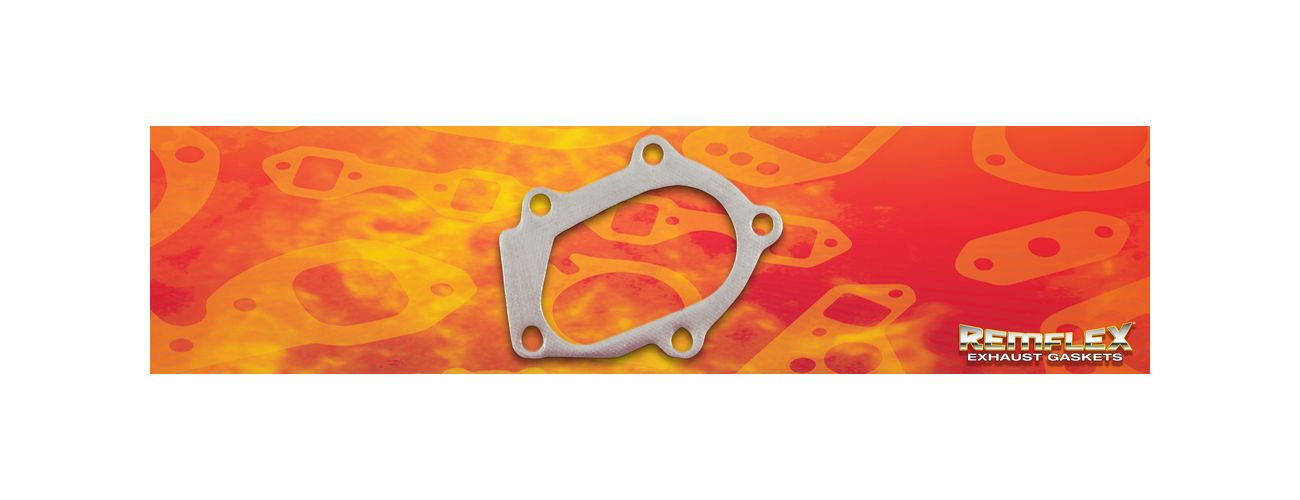 REMFLEX EXHAUST GASKETSExhaust Gasket Set T3/T4 Turbo Hybrid Ford 2.3L