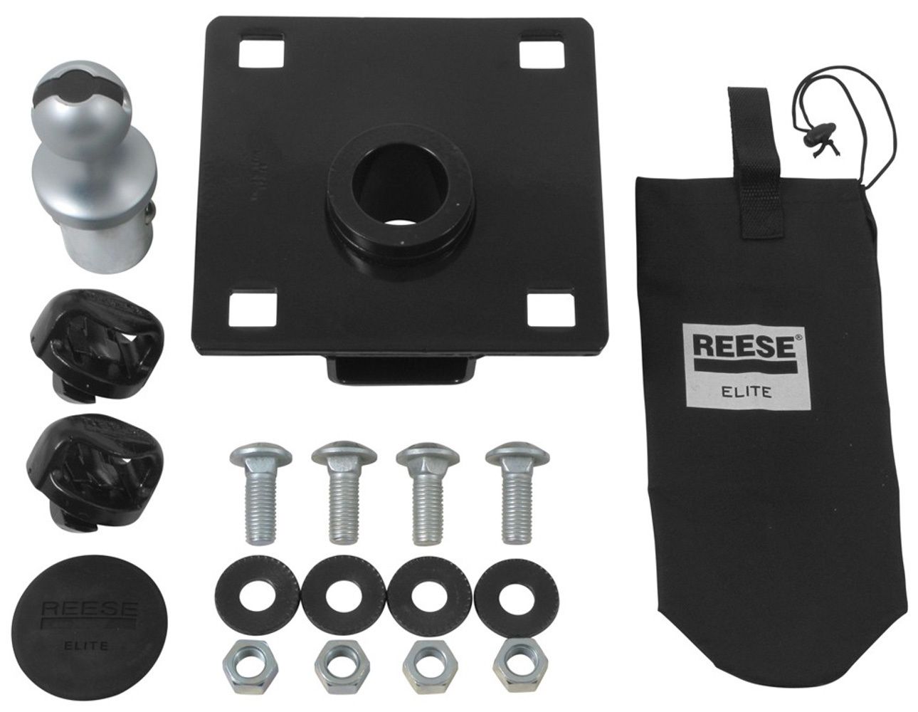 REESEElite Series Under-Bed B olt-On Gooseneck Head wi