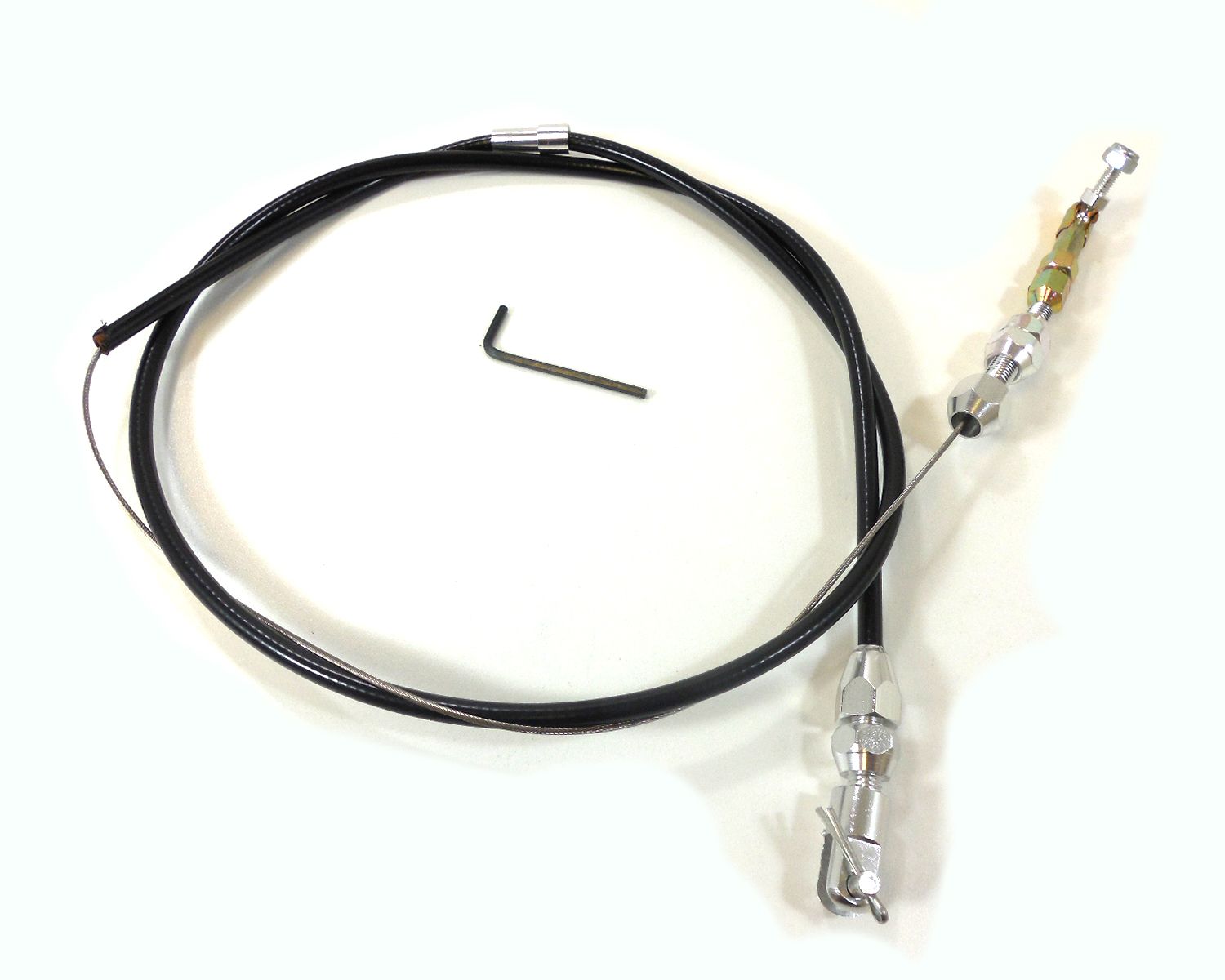 RACING POWER CO-PACKAGED36In Throttle Cable Blac k Housing