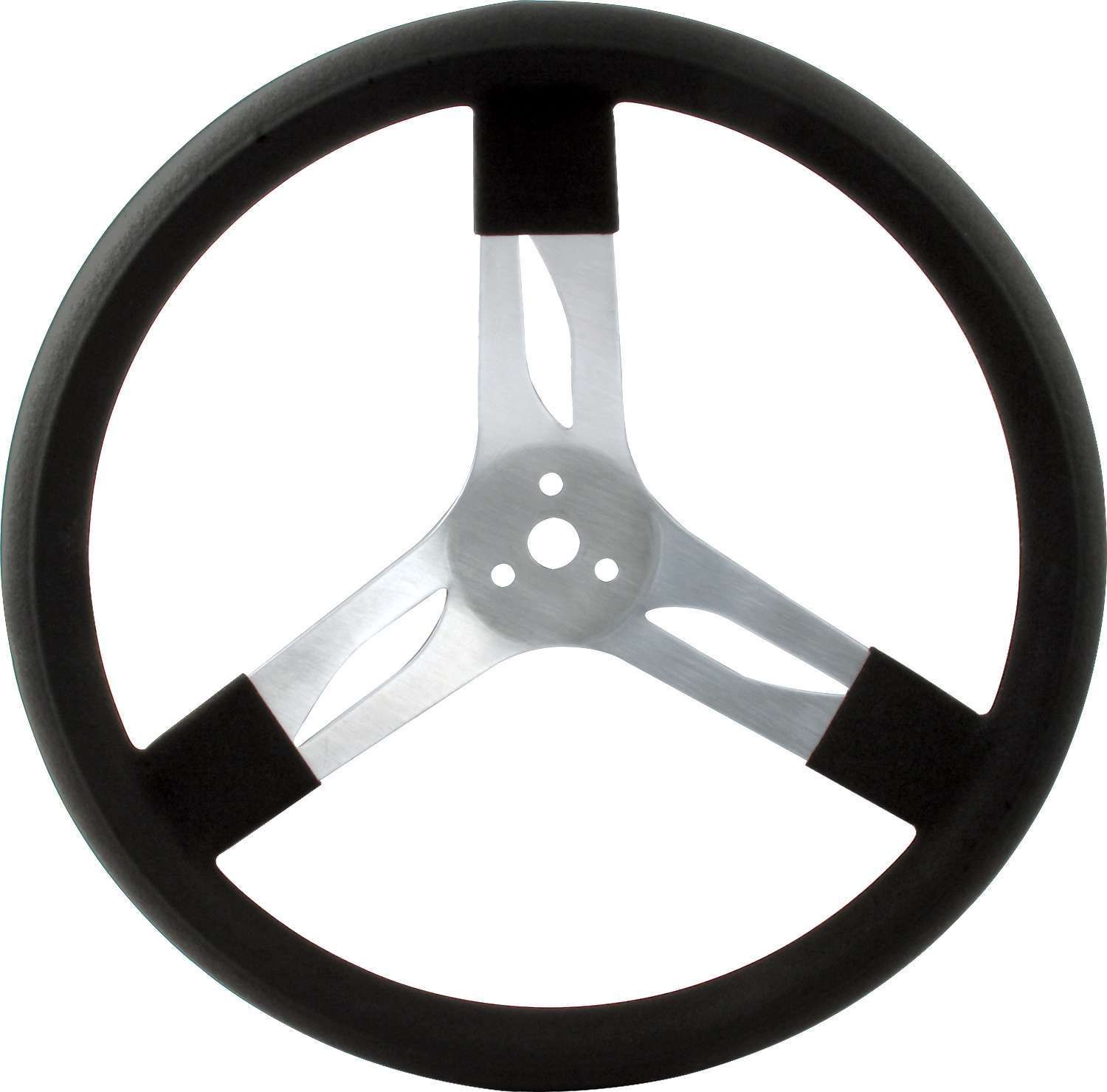 QUICKCAR RACING PRODUCTS15in Steering Wheel Alum Black