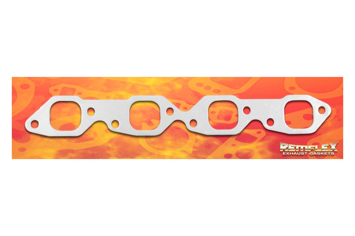 REMFLEX EXHAUST GASKETSExhaust Gasket - Set BBC GM ZZ502 1st GEN