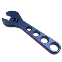 RACING POWER CO-PACKAGED9In Adjustable Aluminum Wrench Blue