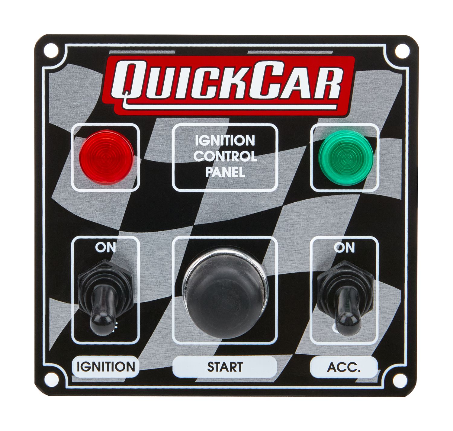 QUICKCAR RACING PRODUCTSIgnition Panel 2 Switch w/Lights