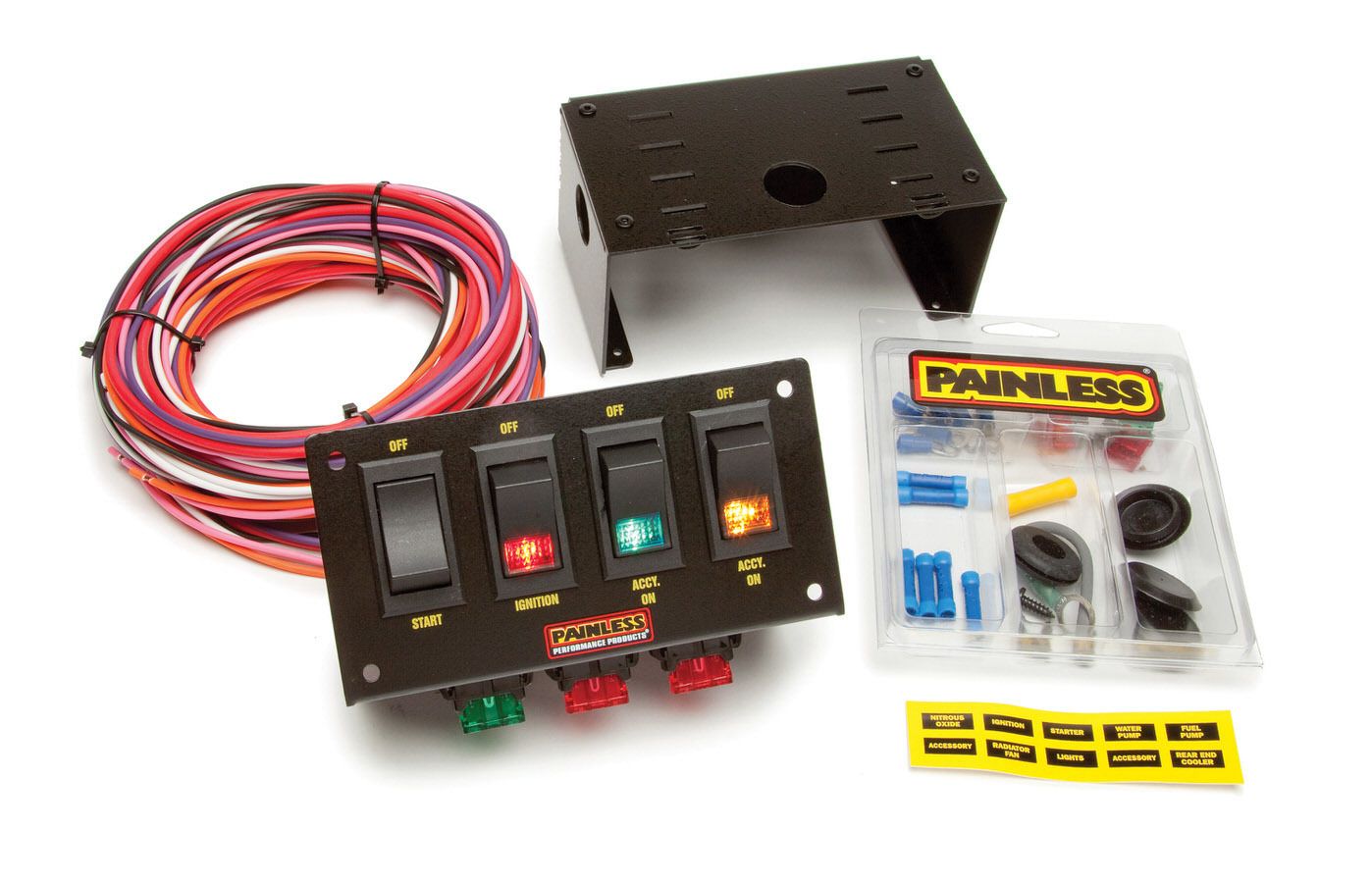 PAINLESS WIRING4 Switch Panel W/Harness