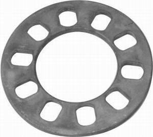 RACING POWER CO-PACKAGED5-Hole Disk Brake Spacer (2) 3/8in Thick