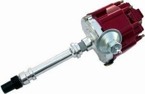 RACING POWER CO-PACKAGEDSB/BB Chevy Hei Distibu tor 50K Volt Coil - Red