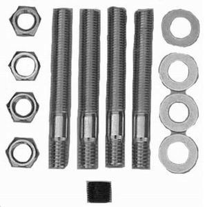 RACING POWER CO-PACKAGEDCarb Adapter Hardware K it 3In Stud 5/16In Tread