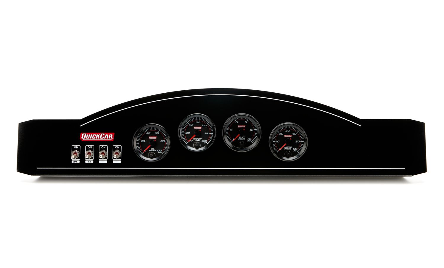 QUICKCAR RACING PRODUCTSDash Panel Redline OP/WT /FP/WP Single Ignition