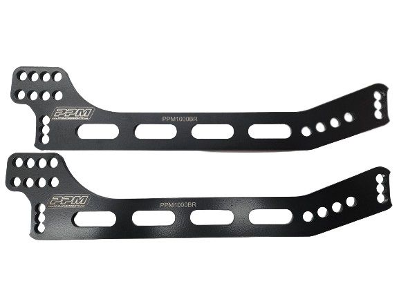 PPM RACING PRODUCTSBracket 4 Bar Longhorn RR .250in Alum Pair