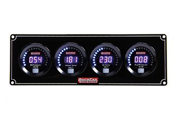 QUICKCAR RACING PRODUCTSDigital 4-Gauge Panel OP/WT/OT/FP