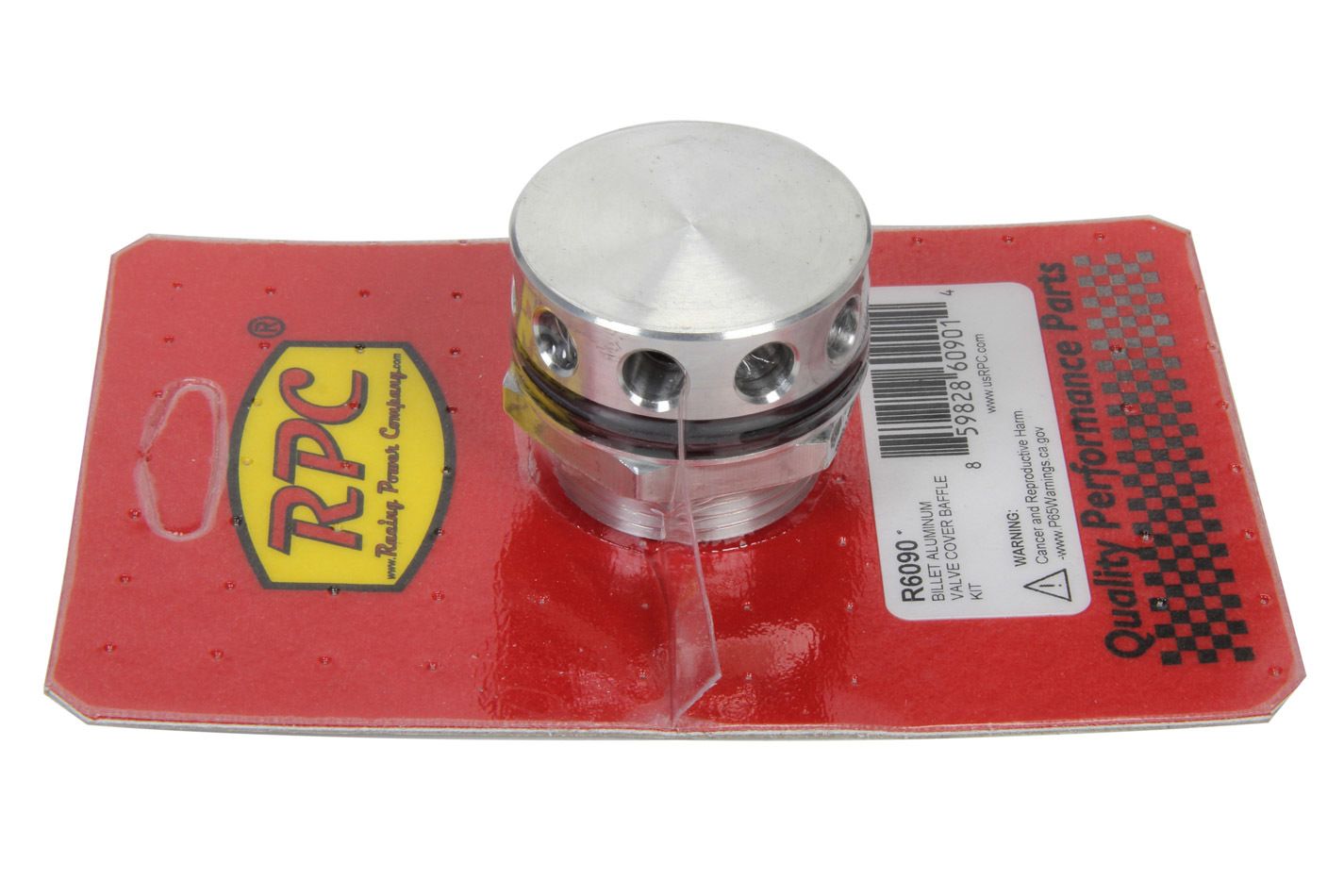 RACING POWER CO-PACKAGEDBillet Aluminum Valve Co ver Baffle Kit