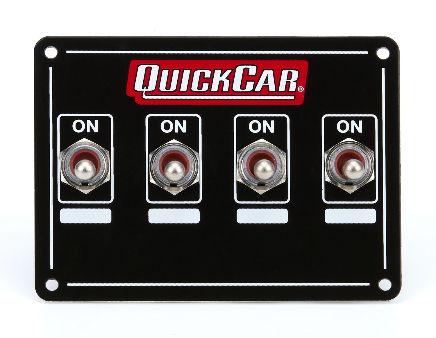 QUICKCAR RACING PRODUCTSAccessory Panel 4 Switch Weatherproof