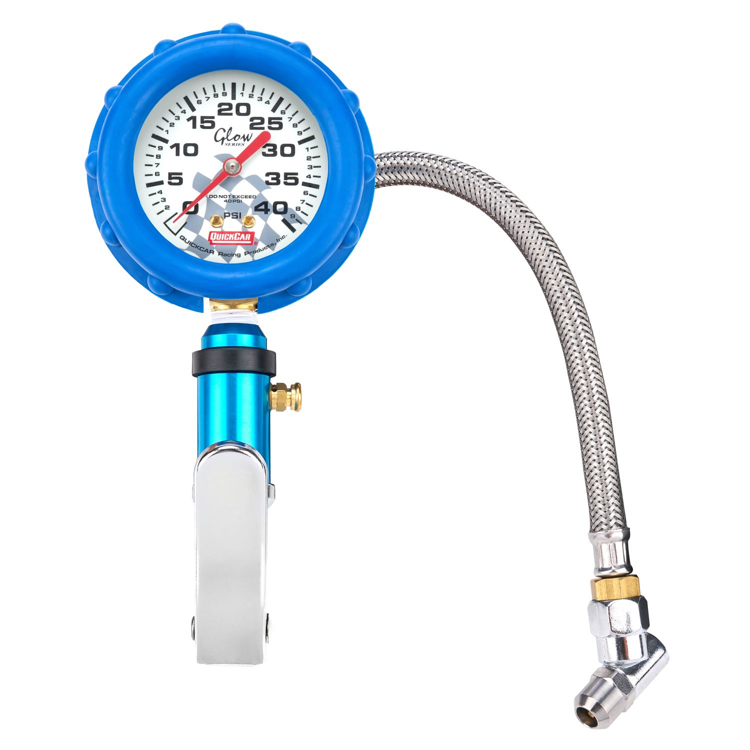 QUICKCAR RACING PRODUCTSTire Inflator 0-40psi Glow