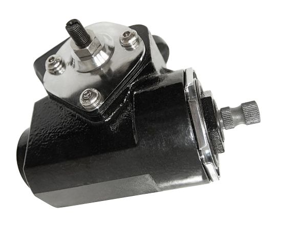 RACING POWER CO-PACKAGEDReversed Corvair Steeri ng Box - Black
