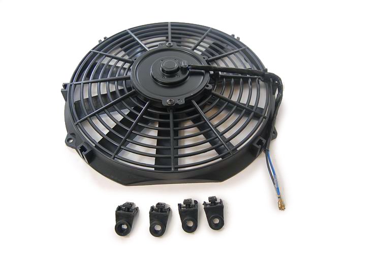 RACING POWER CO-PACKAGED12in Electric Fan Straig ht Blades