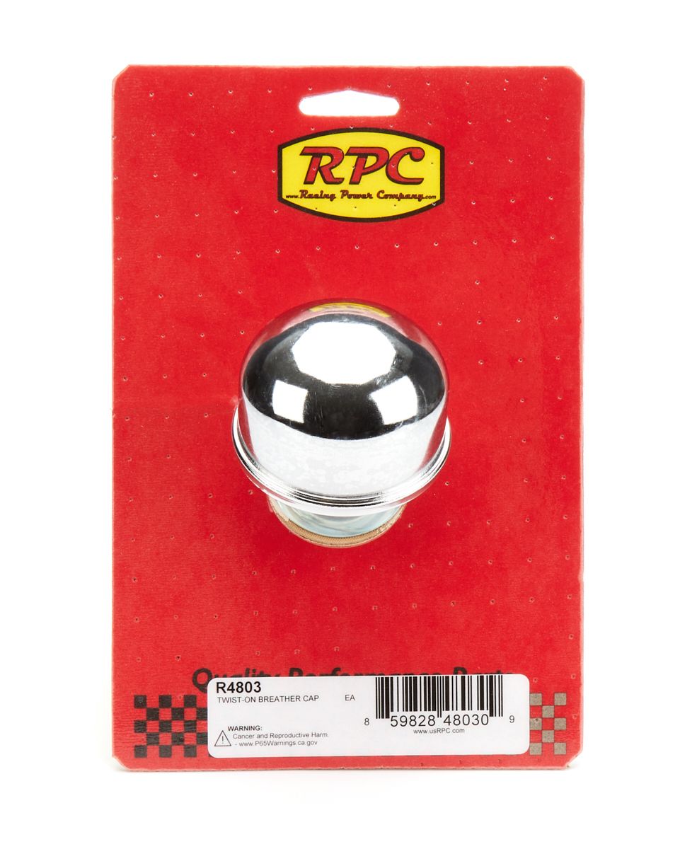 RACING POWER CO-PACKAGEDTwist-On Breather Cap Each