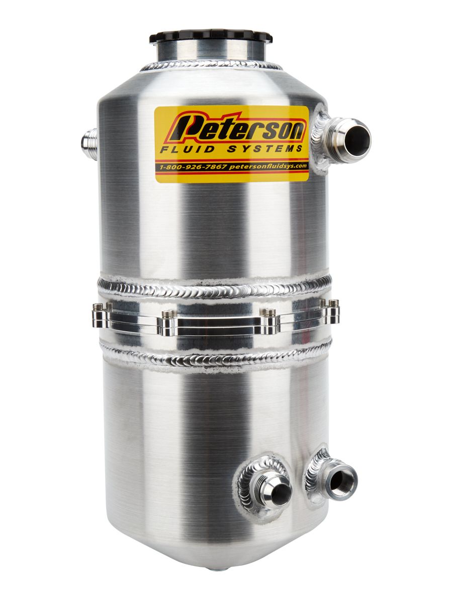 PETERSON FLUID1.5 Gal 2 Piece Drag Oil Tank