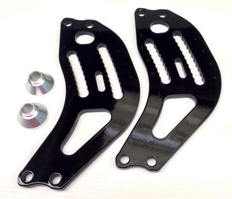 PPM RACING PRODUCTSBracket Panhard Frame Longhorn .50in Alum Pair