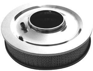 RACING POWER CO-PACKAGED14In X 3In Air Cleaner K it - Paper Flat Base