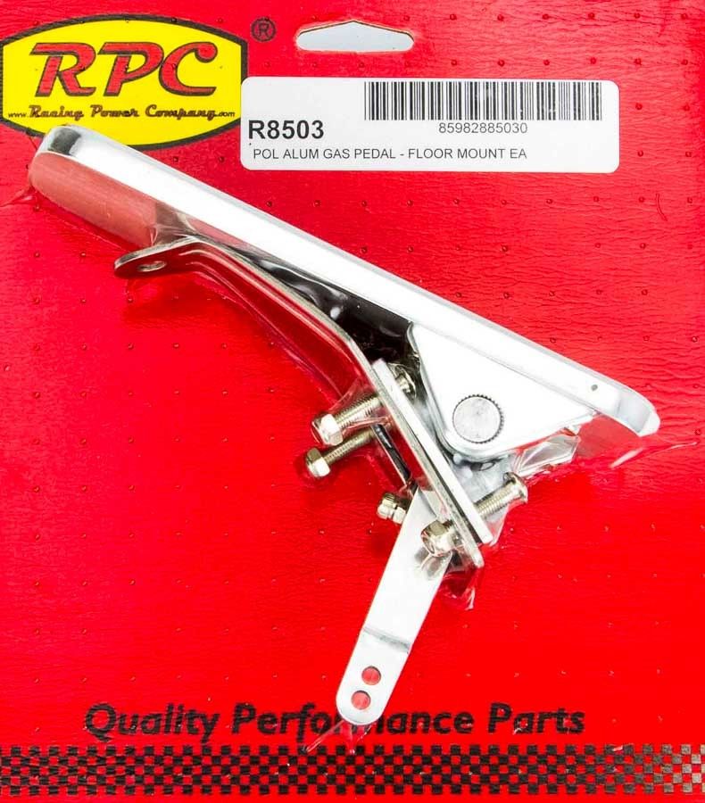 RACING POWER CO-PACKAGEDGas Pedal Polished Alum