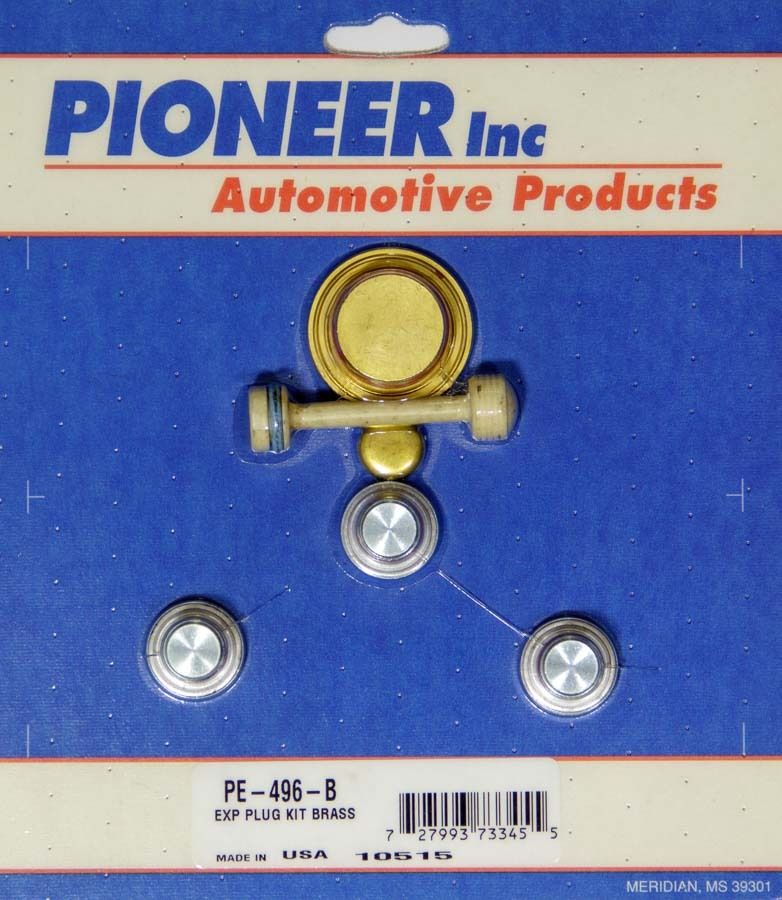 PIONEERChevy LS Freeze Plug Kit Brass