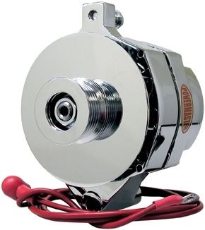 POWERMASTERChrome Ford 150 amp Upgrade Alternator