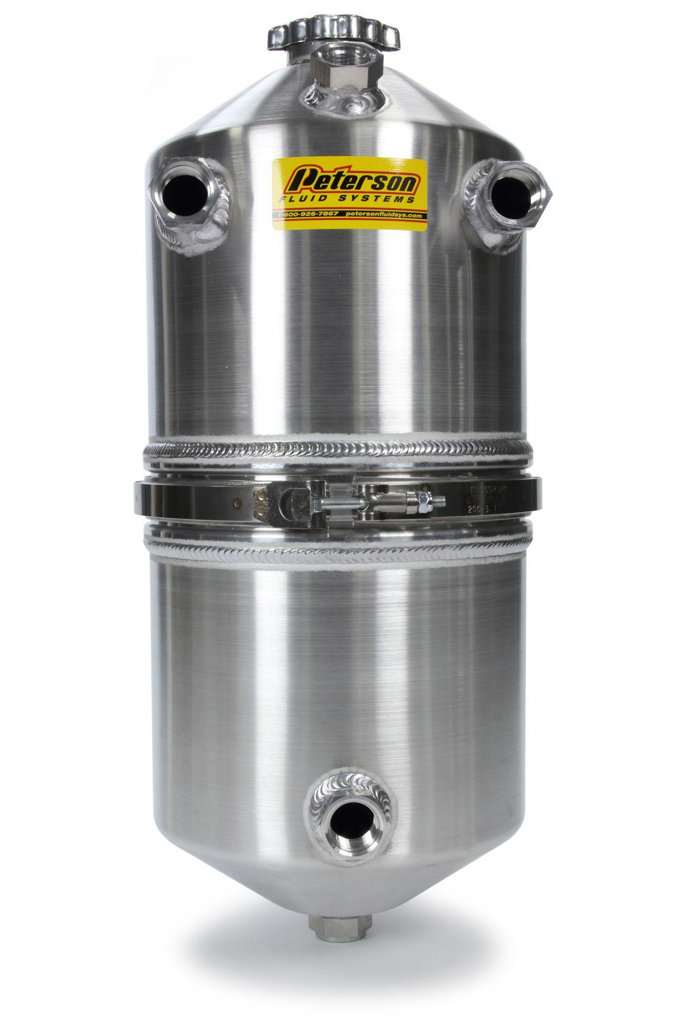 PETERSON FLUIDDry Sump Tank 5 Gal Dual Scavenge