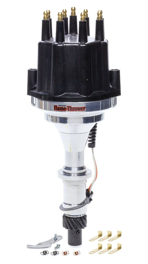 PERTRONIX IGNITIONBillet Distributor Pont. V8 - Black Male Cap