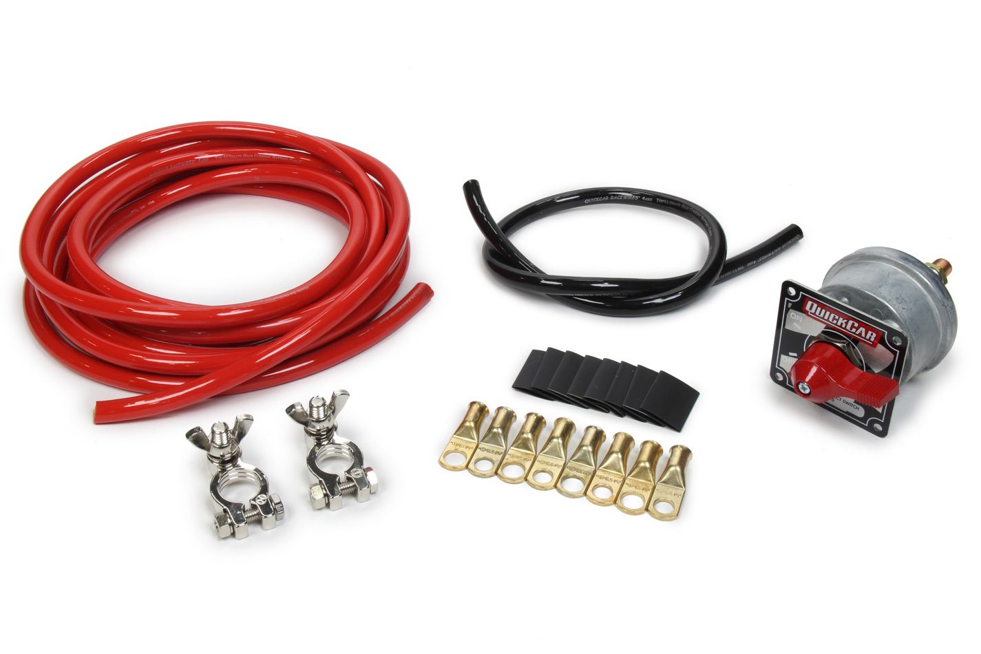QUICKCAR RACING PRODUCTSBattery Cable Kit 4 Gauge w/ MDS