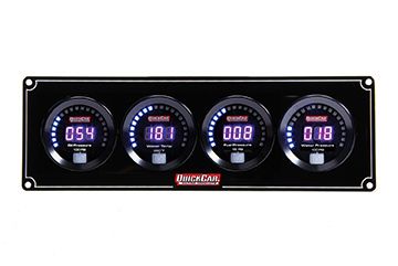 QUICKCAR RACING PRODUCTSDigital 4-Gauge Panel OP/WT/FP/WP