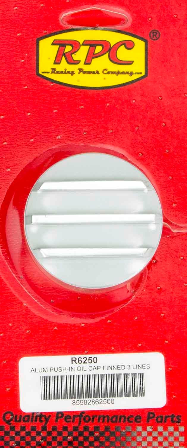 RACING POWER CO-PACKAGEDAlum Finned Oil Push In Polished