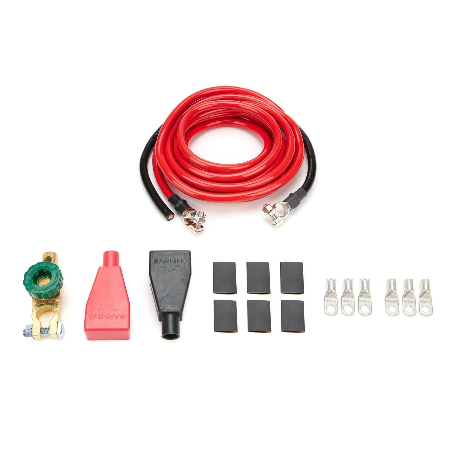 QUICKCAR RACING PRODUCTSBattery Cable Kit 2 Ga. 15ft Red & 2ft Black