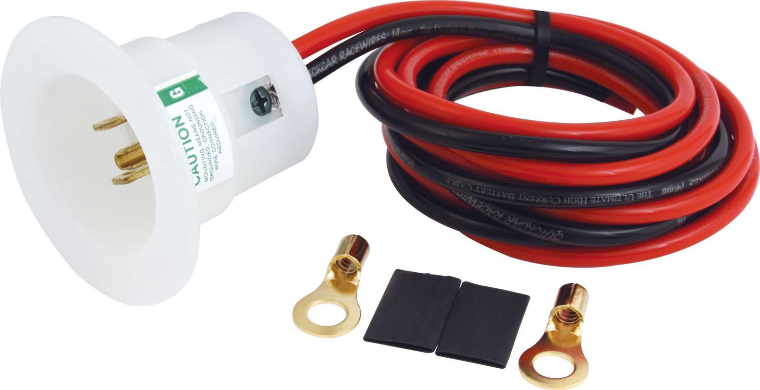 QUICKCAR RACING PRODUCTSRemote Battery Charger Outlet